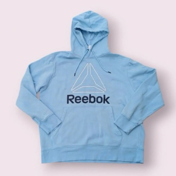 Reebok Light Blue Pullover with Logo - Picture 9 of 9